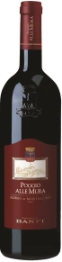 Вино Rosso di Montalcino, Poggio alle Mura, DOC, 2021, 0.75 л