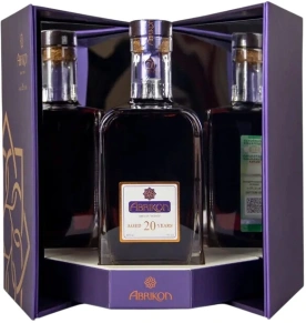 Бренди Abrikon, 20 лет, 0.75 л (п/у)
