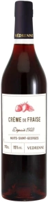 Ликер Creme de Fraise, Vedrenne, 0.7 л