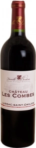 Вино Lussac-Saint-Emilion, Chateau Les Combes, AOC, 2018, 0.75 л