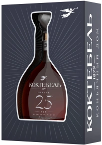 Коньяк Коктебель, Tres Vieux, 25 лет, 0.7 л (п/у)