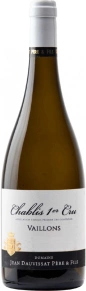 Вино Chablis 1er Cru Vaillons, Domaine Jean Dauvissat Pere & Fils, AOC, 2019, 0.75 л