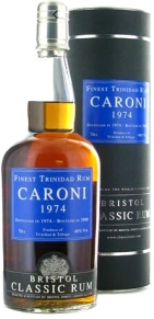 Ром Caroni Finest Trinidad, Bristol Classic Rum, 34 года, 0.7 л (п/у)