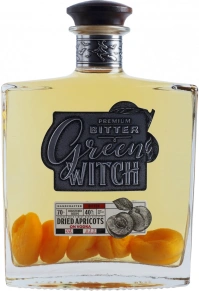 Ликер Настойка горькая курага на водке, Грин Вич, 0.7 л