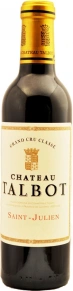 Вино St-Julien 4-me Grand Cru Classe, Chateau Talbot, AOC, 2015, 0.375 л