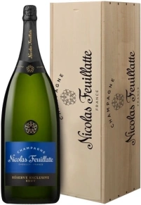 Шампанское Reserve Exclusive Brut, Nicolas Feuillatte, 9 л (п/у)