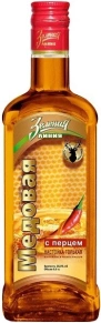Ликер Медовая с перцем, Зеленая Линия, 0.25 л