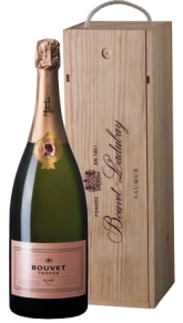 Игристое вино Tresor Rose Brut, Bouvet Ladubay, AOC, 1.5 л (п/у)