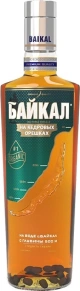 Водка На кедровых орешках настойка горькая, Байкал, 0.5 л