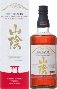 Виски ex-Bourbon Barrel, The San-In, 3 года, 0.7 л (п/у)