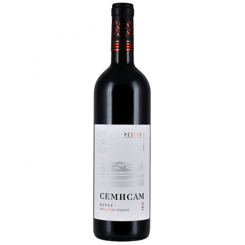 Вино Семисам Мерло Резерв, Шумринка