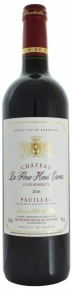 Вино Cuvee Benedicte, Chateau La Fleur Haut Carras, AOC, 2017, 0.75 л