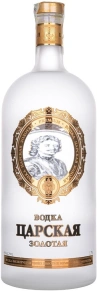 Водка Золотая, Царская, 1.75 л