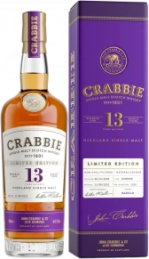 Виски Barolo Finish, Crabbie, 13 лет, 0.7 л (п/у)