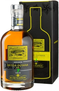Ром British Guyana, Rum Nation, 7 лет, 0.7 л (п/у)