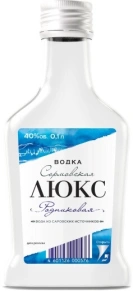 Водка Люкс Родниковая, Сормовская, 0.1 л