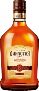 Коньяк Великая Династия, 5 лет, 0.25 л