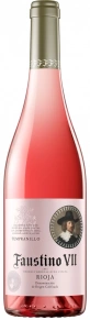 Вино VII Rosado, Faustino, DOC, 2019, 0.75 л