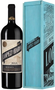 Вино Hacienda Lopez de Haro, Hacienda Lopez de Haro, Reserva, 2017, 1.5 л (п/у)