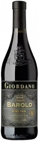 Вино Barolo Riserva, Giordano, DOCG, 2016, 0.75 л