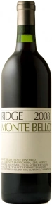 Вино California, Monte Bello, 2008, 0.75 л