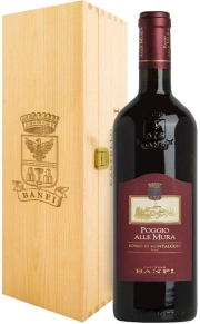 Вино Rosso di Montalcino, Poggio alle Mura, DOC, 2021, 0.75 л (п/у)