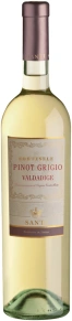 Вино Sortesele Pinot Grigio, Santi, DOC, 2021, 0.75 л