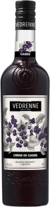 Ликер Creme de Cassis, Vedrenne, 0.7 л