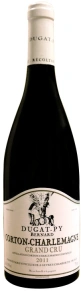 Вино Corton-Charlemagne Grand Cru Vieilles Vignes, Domaine Bernard Dugat-Py, AOC, 2011, 0.75 л