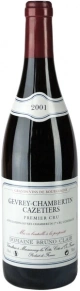 Вино Gevrey-Chambertin Premier Cru Cazetiers, Domaine Bruno Clair, 2001, 0.75 л