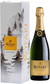 Игристое вино Riserva Brut, Rotari, DOC, 2019, 0.75 л, (п/у)