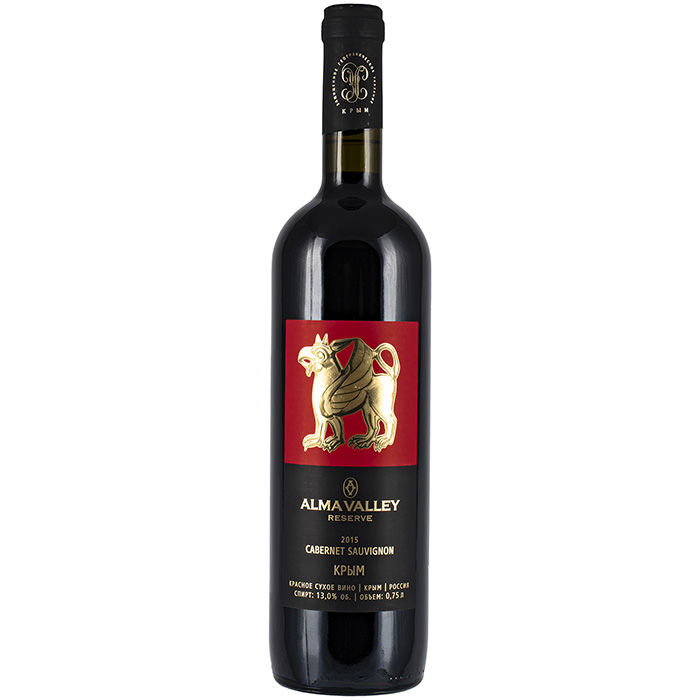 Вино Alma Valley, Cabernet Sauvignon Reserve 1.5 л