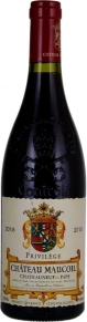 Вино Chateauneuf-du-Pape Privilege, Chateau Maucoil, AOC, 2016, 0.75 л