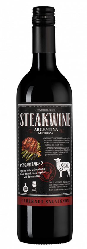 Вино Steakwine Cabernet Sauvignon