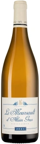 Вино Meursault Les Tillets, Domaine Alain Gras, AOC, 2021, 0.75 л