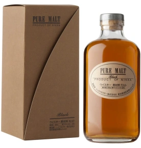 Виски Pure Malt Black, Nikka, 0.5 л (п/у)