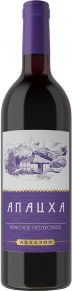 Вино Красное полусухое, Апацха, 0.75 л