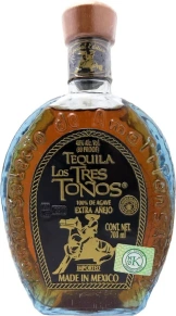 Текила Los Tres Tonos, 4 года, 0.7 л