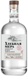 Водка Хмельная, Хлебная Мера, 0.5 л