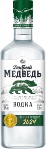 Водка Добрый Медведь, 0.5 л
