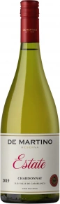 Вино Estate Chardonnay, De Martino, DO, 2019, 0.75 л