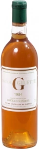Вино G, Chateau Gilette, AOC, 1954, 0.72 л
