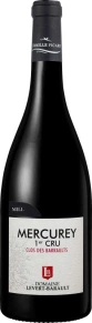Вино Mercurey 1er Cru Clos des Barraults, Domaine Levert-Barault, AOC, 2020, 0.75 л