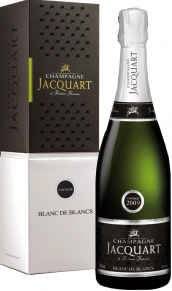 Шампанское Blanc de Blancs, Jacquart, AOC, 2009, 0.75 л (п/у)