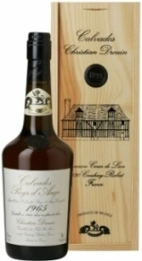 Кальвадос Coeur de Lion Calvados Pays d'Auge, 1965, 0.7 л (п/у)