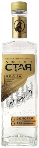 Водка Золотая, Лютая Стая, 0.5 л