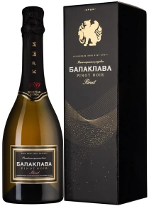 Игристое вино Пино Нуар Брют Розе, Балаклава, 0.75 л (п/у)