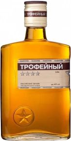 Коньяк Трофейный, 4 года, 0.25 л
