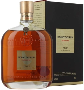 Ром 1703 Old Cask Selection, Mount Gay, 10 лет, 0.7 л (п/у)