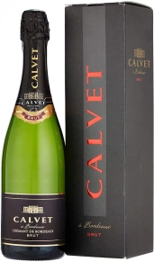 Игристое вино Cremant de Bordeaux Brut, Calvet, AOP, 0.75 л (п/у)